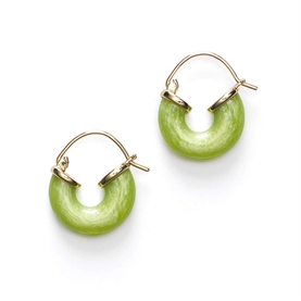 Anni Lu Petit Swell Hoop, Green Oasis